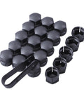 Volvo Lug Nut Covers And Wheel Center Caps Protective Tire Screw Caps Kit Dark Gray For XC40 XC60 XC90 S60 20 pieces with tool