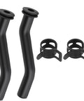 Two Pack Rubber Vacuum Hose With Clamps For Fuel Pump Vacuum Line Replacement 596163 Compatible With OEM 593998 797408