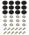 Set Of 12 Black Upholstery Buttons Quarter Inch For Auto Rv Headliner And Furniture Quick Diy Interior Cloth Repair Fasteners That Hold Tight And Give Your Gear A Knockout New Look Anywhere.