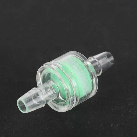 Aurikall 10 Pack Three Layer Transparent ABS Computer Water Cooling Filter, 7mm Outer Diameter PC Cooler Inline Filter for system protection.