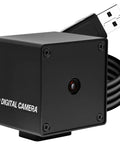 Ultra HD 48MP USB Camera With 8000x6000 Resolution Auto Focus In 200ms Plug And Play UVC Industrial Camera For 3D Printers And Machine Vision Color Accurate High Definition Imaging For Tight Tolerance Work front view.