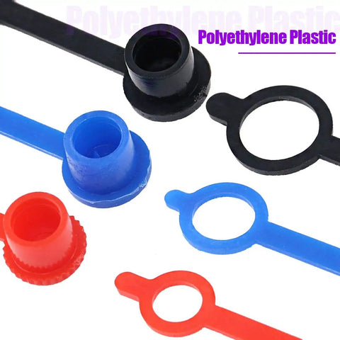 300 Piece Plastic Grease Fitting Cap Set For Grease Zerks Keeps Dirt And Moisture Out Color Coded Snap On Caps of various colors