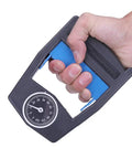 Ultimate Hand Grip Dynamometer For Strength Training, 130Kg Capacity, Ergonomic Grip Meter For Hand, Wrist, Forearm And Finger Power, Great For Climbing, Shooting, Lifting, Rehab, And Fitness, Blue blue hand grip dynamometer with analog dial