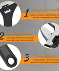 Ridiculously Handy 3-Piece Adjustable Wrench Set details, featuring durable forged steel, ergonomic grip, precise adjustments