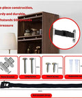 Heavy Duty Furniture Wall Anchors For Baby Proofing With Solid Anti Tip Grip To Keep Little Explorers Safe And No Sweat Mount For Couches Dressers Bookshelves Plus Rugged Steel Plates For Total Lock Down with adjustable strap and metal brackets.