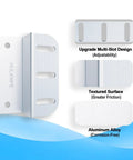 Z Brackets Solar Panel Mounting Kit 16 Pack Heavy Duty Multi Slot Adjustable Corrosion Resistant Mounting Brackets details