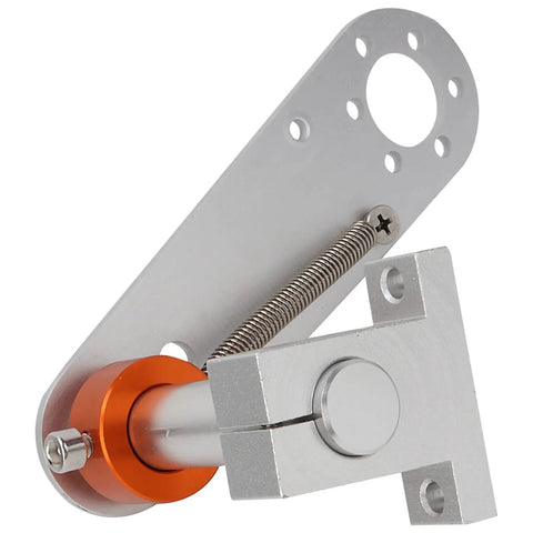 Sturdy Encoder Mounting Bracket For 38mm Sensor Dia With 6mm Shaft Alloy Support Clamp For Precision Industrial Gear And Machinery Setup, close-up view.