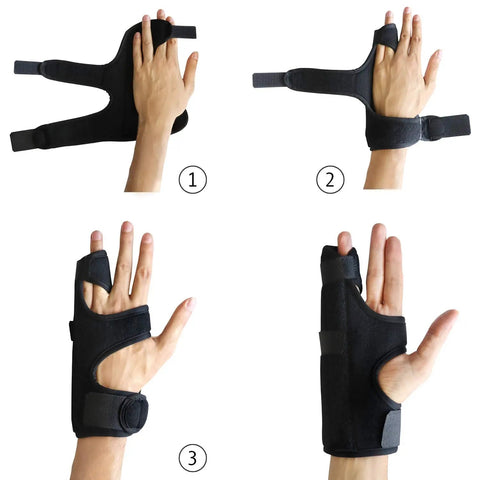 Breathable Neoprene Metacarpal Splint For Both Hands Adjustable Left Or Right Finger Support Must Have Finger Splint