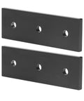 Beefy Aluminum Mending Plate 2 Pack Flat Bracket For Furniture Connection Rustproof Durable High Load Capacity Easy Alignment And Strong Joint Hardware For Wood Cabinets And Shelves