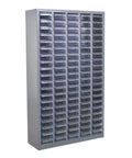 Bolt And Nut Storage Cabinet For Garage With 100 Plastic Small Drawers, Heavy Duty Cold Rolled Steel Metal Parts Organizer