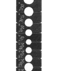 Heavy Duty Universal Handheld Drill Guide And Jig With 17 Precision Drill Holes From 1/8 To 3/8 Inch In 1/64 Inch Steps
