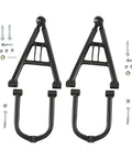 A-arm suspension components and mounting hardware for DIY go-kart and ATV builds, part of 44 Inch Rear Live Axle Kit