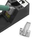 Durable Aluminum Alloy Soldering Iron Stand With Stable Base And Auto Temperature Control For Pro Level Welding On Your Workbench