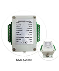Top Notch NMEA2000 Converter For Boats And Yachts IP67 9-32V DC Box Converts Analog Sensor Signals To NMEA2000, Rock Solid Performance
