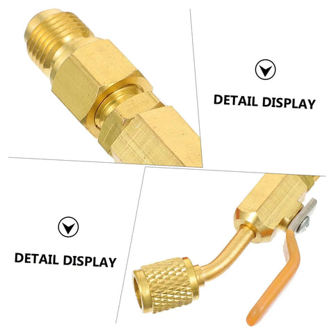 Three Piece Heavy Duty Solid Brass Ball Valves That Slide Into Tight Spaces Like A Dream And Deliver A Bulletproof Shut Off With No Sweat Hook Up For Any Plumbing Or HVAC Project close-up of durable brass construction and fittings.