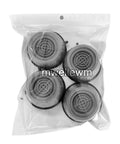 Anti Vibration Pads For Washing Machine And Dryer Feet in plastic bag, resin and TPU construction, shock absorbing and noise reducing.