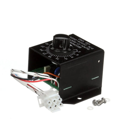 OEM Replacement Timer Module For Commercial Beverage Equipment, 120V DC Output, RoHS Compliant, Model 20529.1004 CBA, side view