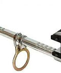 Grab This Dual Ratcheting Trailing Beam Clamp That Goes From Four Inches Up To Fourteen Inches Featuring Nylon Slider Pads For Easy Worker Mobility Alloy Steel Jaws Built Tough And A Ratcheting Mechanism With Thumb Latches Making Adjustments A Breeze On showing adjustable mechanism