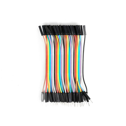 Multicolor Breadboard Jumper Wire Kit With 240 Pieces, 20Cm And 10Cm Cables For Arduino Projects, Dupont M2M F2F Pack
