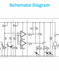Line Following Robot Car Kit schematic diagram for beginners soldering practice, STEM educational electronics project