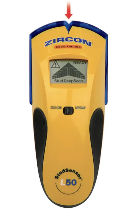 Digital Wall Scanner With Precision Stud Detector And Live Wire Warning Featuring Dual Scan Modes No Sweat Operation For Wood Metal Depth And A Tight Grip That Truly Nails The Best Spots