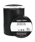Vinyl Electrical Tape for Wiring, Flame Retardant, Three Quarters Inch by Sixty Feet by Zero Point Zero Zero Seven Inch, Black, Six Pack