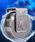 Close-up of Set of 2 Heavy Duty Beefy Groove Wheels H Groove Track Wheel 304 Stainless Steel Sliding Door Roller for Square Tube