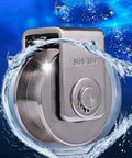 Set Of Two Heavy Duty 304 Stainless Steel Sliding Door Rollers With Sturdy H Track And Precision Pulley Bearings, close-up view.