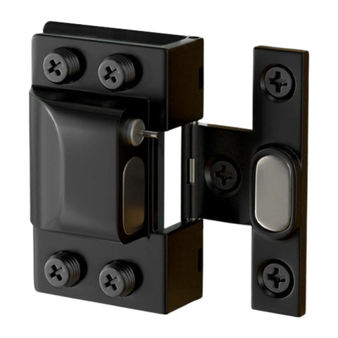 Top Notch Hydraulic Frameless Glass Door Hinge For Shower Replacement Adjustable 5 To 8mm Glass Clips 304 Stainless Steel Rust Resistant Black