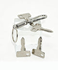 4 Pack Golf Cart Ignition Keys Replacement 1012505 for Club Car DS 1982-Up and EZGO displayed on keyring