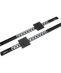 Beefy Heavy Duty Drawer Slides, 2-Section Ball Bearing Runners For Wall Cabinets, 26 Inch Length, 650mm, 20kg Load Capacity, Easy Side Mount Install, Smooth Quiet Operation, Durable Metal Slides, pack of 2