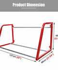 Heavy Duty Wall Mounted Tire Storage Rack For Garage Workshop Hella Solid Cold Rolled Steel Adjustable dimensions 127cm x 60cm.