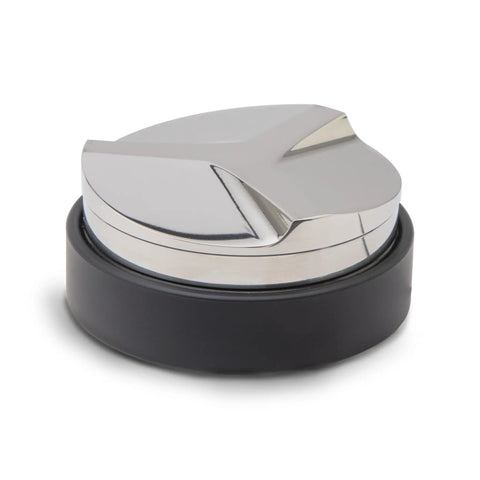 Level Up Your Daily Grind With This Sleek Coffee Pre Tamp Leveller Packed With Adjustable Height Specs For Flawless Puck Bed Setup Black Barista Daily Driver, stainless steel, compact design.