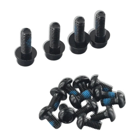 Heavy Duty Mechanical Disc Brake Set For Mountain Bikes With Front And Rear Calipers includes screws for secure installation.