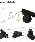 Replacement Wheel For Robot Vacuum Drive Wheel Assembly Left And Right Compatible With D520 1690 Pro 3290 3390 3490 3590 3690 3790 3890