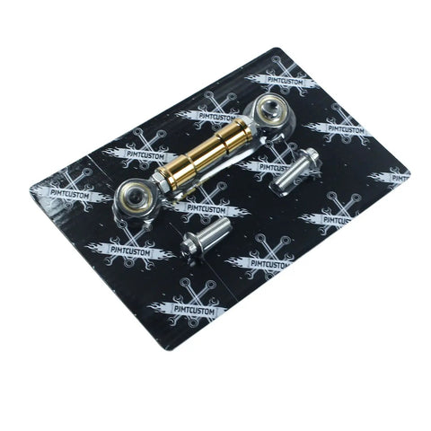 Gold Mid Control Shift Linkage Rod For Harley Davidson Dyna And Softail Models 2006 Through 2026 Ride Ready Easy Install Built To Last FXLRST Street Bob Fat Bob Low Rider S Softail Standard gold aluminum linkage rod with hardware