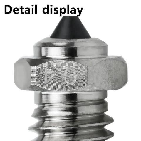 Sick V6 Bimetal High Flow Nozzle For 3D Printers Goes Hard With Smooth Extrusion And Zero Clog Headaches In 0.4Mm 0.6Mm And 0.8Mm Sizes Two Pack Level Up Your Creations Effortlessly Compatible With Popular Desktop Machines