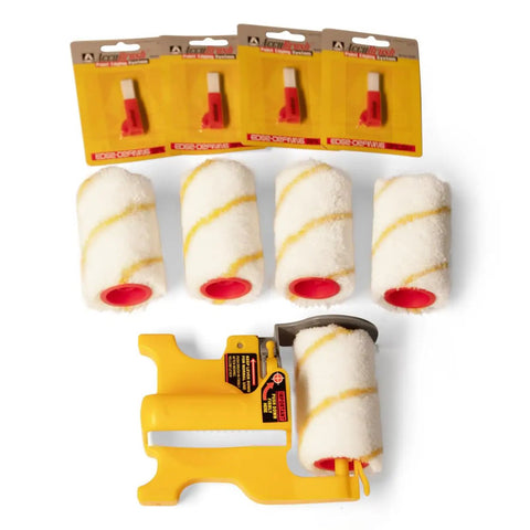 Paint Edger 11 Piece Jumbo Kit For Quick Clean Edging Around Doors Windows Ceilings And Trim All In One Washable Reusable Rollers