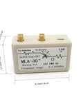 Beefed-Up Loop Active Receiving Antenna For 0.5 To 30 MHz Shortwave Radios, compact bias power box with connectors