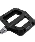 Black MTB Pedals Built For Action Non Slip Platform Pedals 9/16 Inch For BMX And Mountain Bikes Lightweight Nylon Fiber