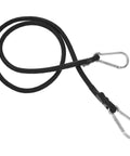 One Meter Motorcycle Luggage Strap Bungee Cord With Carabiner Hooks on white background