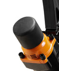 Lightweight Pneumatic 2-In-1 Flooring Nailer And Stapler 15.5-Gauge And 16-Gauge Versatile Tool mallet head close-up