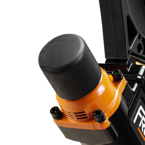 Lightweight Pneumatic 2-In-1 Flooring Nailer And Stapler 15.5-Gauge And 16-Gauge Versatile Tool mallet head close-up