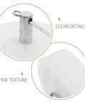 Close up of Four Pack White Nylon Furniture Casters Wheels For Drawers And File Cabinets No Squeak Glide Heavy Duty Plastic