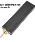 Portable Handheld Spot Welder For Nickel Sheet And Nickel Strip Welding close-up of soldering head