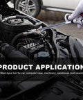 High Volume Air Blow Gun With Extendable Nozzle Up To 26 Inches cleaning car engine, all metal construction, heavy duty pneumatic tool