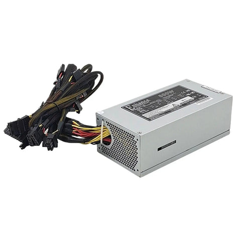 Powerful 800W 2U Server Power Supply ENH-2180 For Rack Mount IT Gear High Efficiency Enterprise PSU That Keeps Your Biz Running At Peak Performance In Demanding Data Center Setups, 2U metal unit with cables