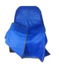 Four Pack Heavy Duty Moving Blankets For Furniture Protection Quilted Padding 72 By 80 Inches Blue Ideal For Household Moves