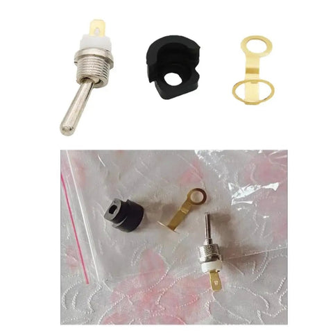 Two Pack Chainsaw Kill Switch Replacement Kit For 45cc To 58cc Gas Engines With Flameout Toggle Switch components