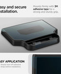 One Tap Hidden Storage Box For Tesla Model Y And Model 3 With Tap Access Premium PC Construction Juniper Finish Easy 3M Mount